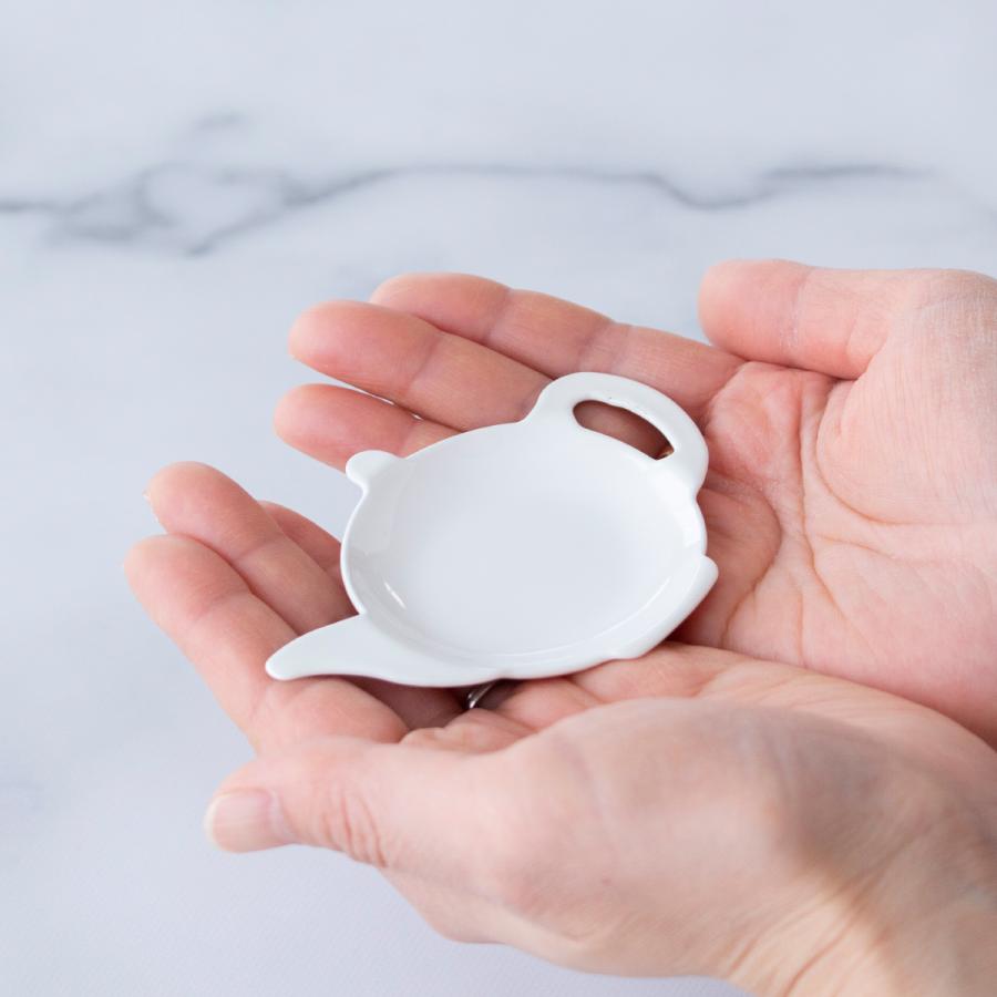 2/25はポイント10倍／ ティーバッグトレー 琺瑯 ホーロー カトラリー