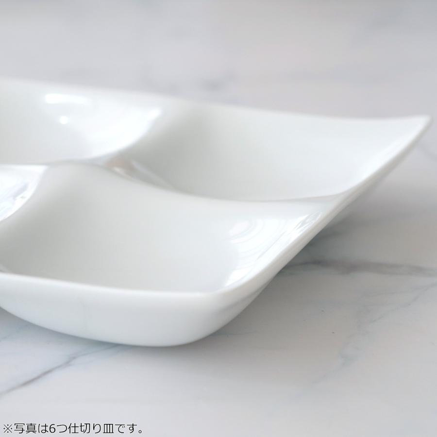 12/19〜22はポイント10倍／ ミヤマ kowake コワケ 3つ仕切り皿 白磁
