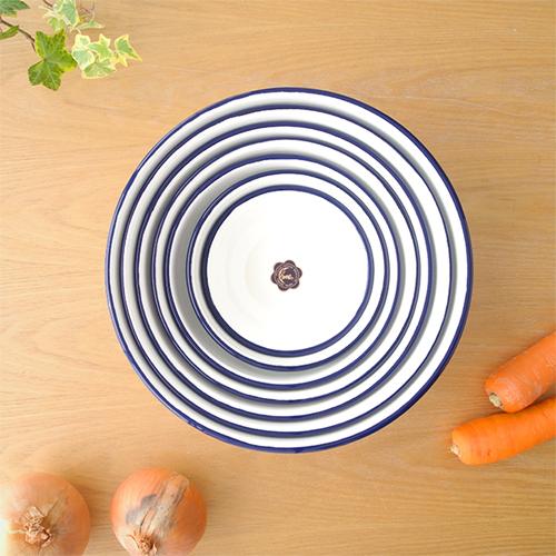 月兎印 【取扱終了】月兎印 琺瑯ボール 20cm 1.5L ホーロー 琺瑯