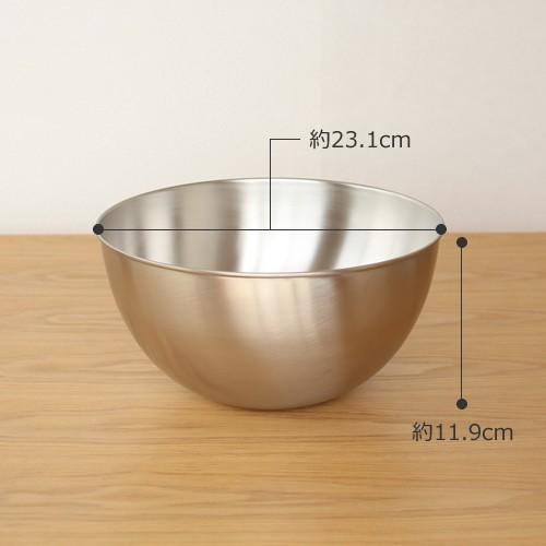 柳宗理 [クーポン対象 12/16 10:59まで] ステンレスボール 23cm 3.4L