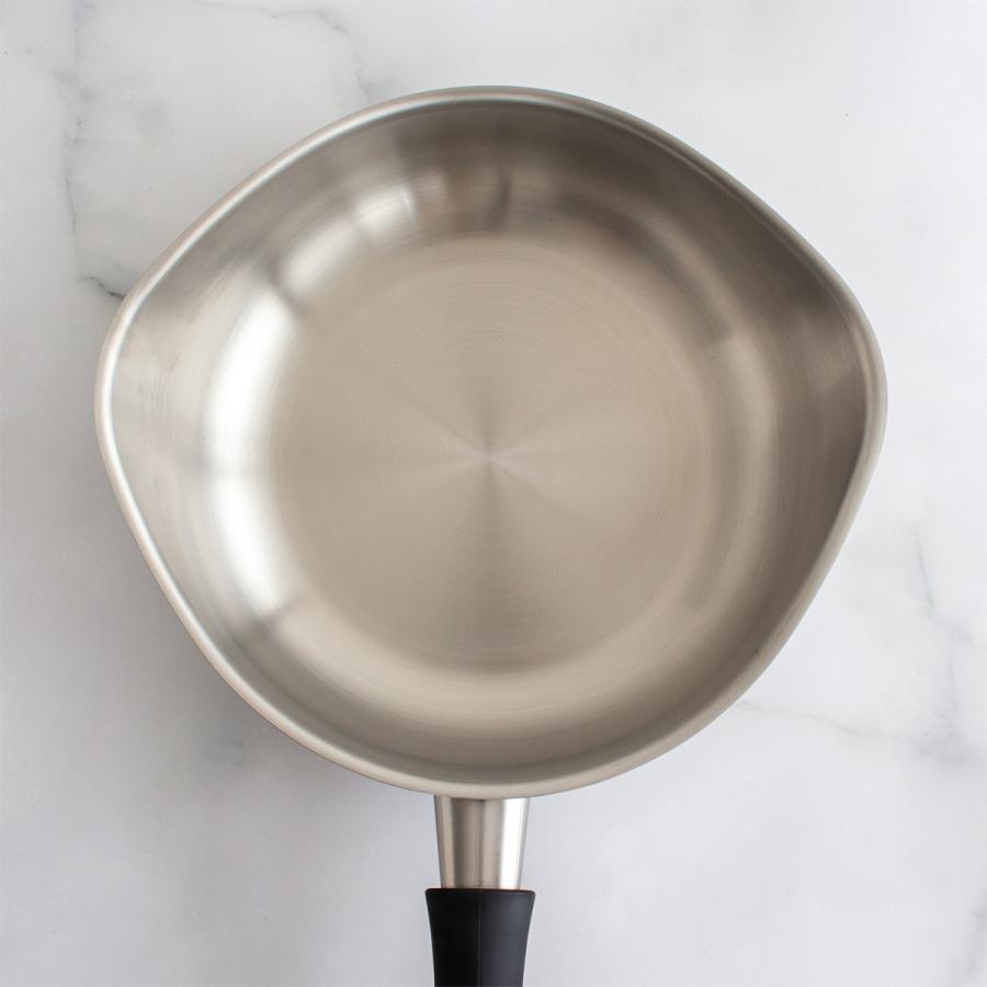 柳宗理 片手鍋 22cm ステンレス ふた付き つや消し ガス対応 鍋 柳宗理 片手鍋 22cm ステンレス ふた付き つや消し ガス対応 鍋