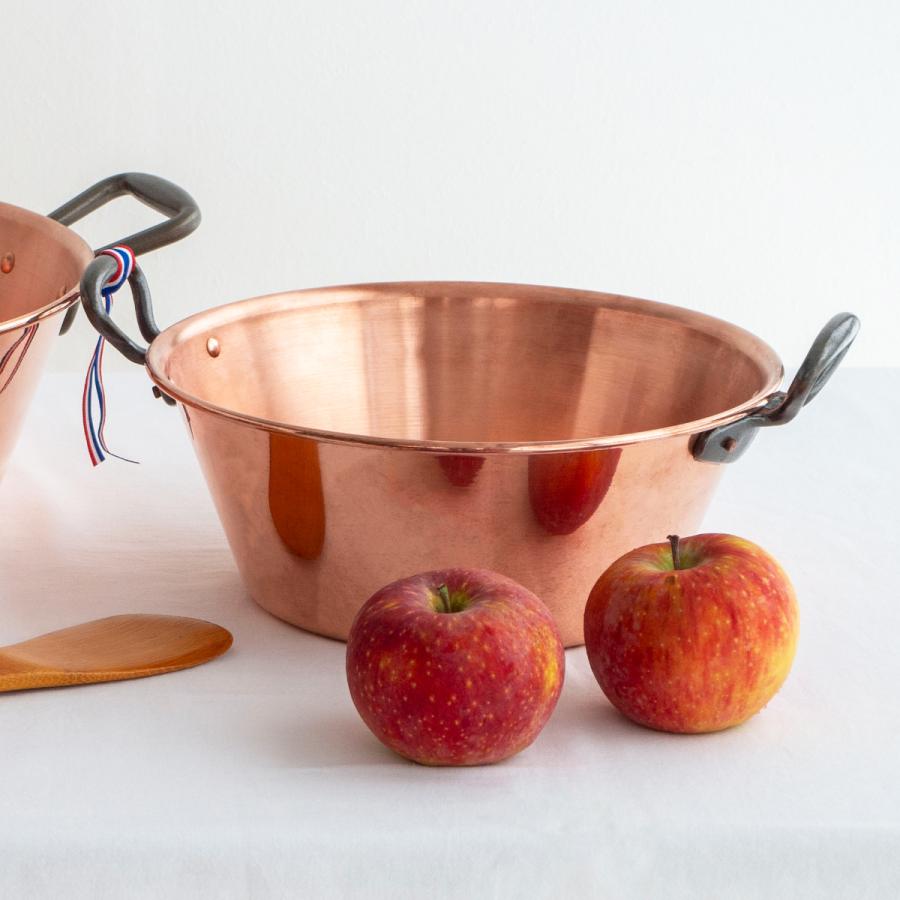 BAUMALU 銅のジャム鍋 26cm 取っ手付き フランス製 ボウマル BAUMALU 銅のジャム鍋 26cm 取っ手付き フランス製 ボウマル