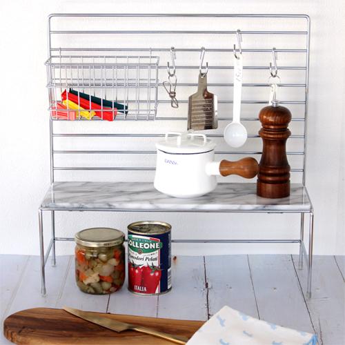 マーブルハンギングキッチンラック マーブルトップ 天然大理石 キッチン収納 調味料ラック 棚 コンロ周り Asplund アスプルンド Favoritestyle キッチン 雑貨 通販 Yahoo ショッピング