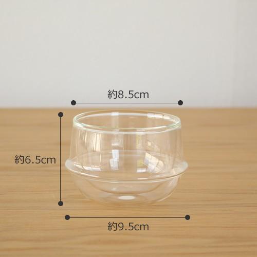 KINTO キントー クロノス KRONOS ダブルウォール ティーカップ 200ml 二重構造 グラス 耐熱ガラス | KRONOS（KINTO） | 01