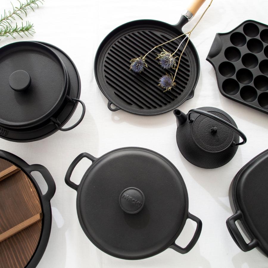 岩鋳（IWACHU） ＼2/25はポイント10倍／ 岩鋳 たこ焼き 23穴 南部鉄器