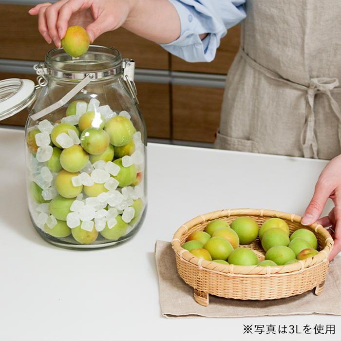 セラーメイト 5L /4L/3Lおまとめ6個セット　ガラス保存容器 日本製 セラーメイト ＼10/4・5はポイント10倍／ セラーメイト 取手付密封びん