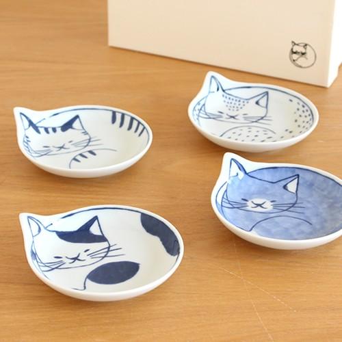 石丸陶芸 ＼12/19〜22はポイント10倍／ 波佐見焼 coneco皿 小皿 豆皿 4