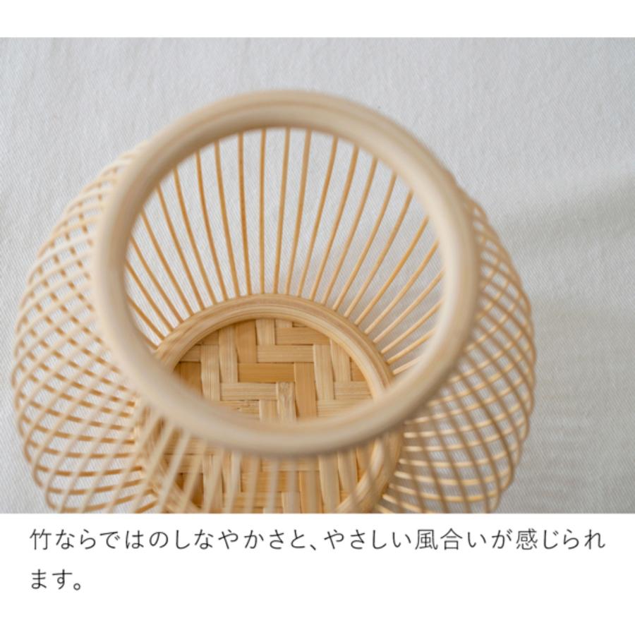 公長齋 小菅 竹 花入れ 菓子器. 駿河千筋つぼみ花入 S - 花かご - 定番商品 - 公長齋小菅