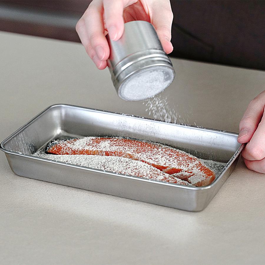 家事問屋 粉もの缶 75ml 保存容器 キャニスター ステンレス 家事問屋 粉もの缶 75ml 保存容器 キャニスター ステンレス