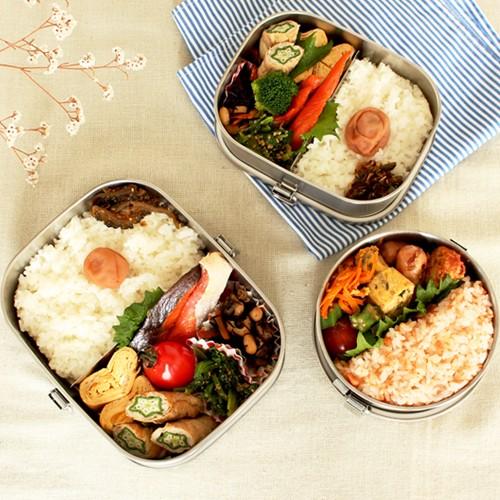 工房アイザワ 弁当箱 ステンレス 角型ランチボックス 670ml 中 工房アイザワ 弁当箱 ステンレス 角型ランチボックス 670ml 中