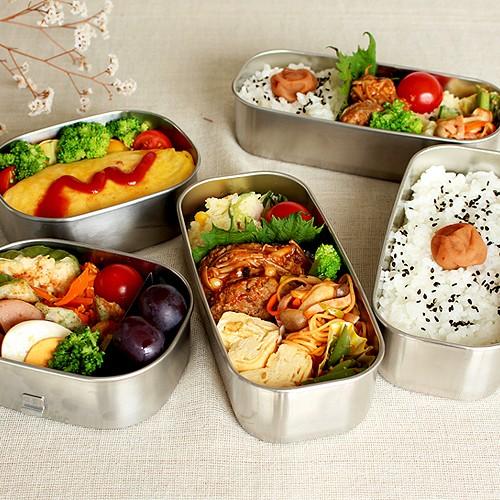 工房アイザワ 弁当箱 ステンレス 角長ランチボックス 500ml 一段 工房アイザワ 弁当箱 ステンレス 角長ランチボックス 500ml 一段