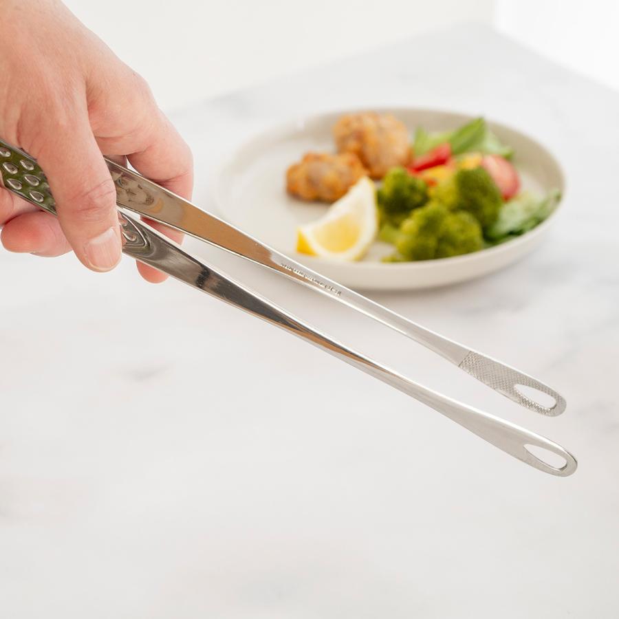焼肉トング 大 仙武堂 30 cm 菜箸トング 揚げ物 とりわけ用 焼肉トング 大 仙武堂 30 cm 菜箸トング 揚げ物 とりわけ用