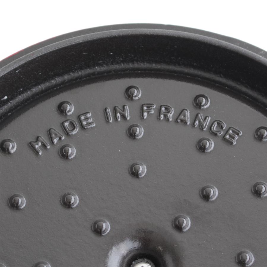 Staub（ストウブ） 鍋 22cm ピコ・ココット ラウンド ボルドー IH対応