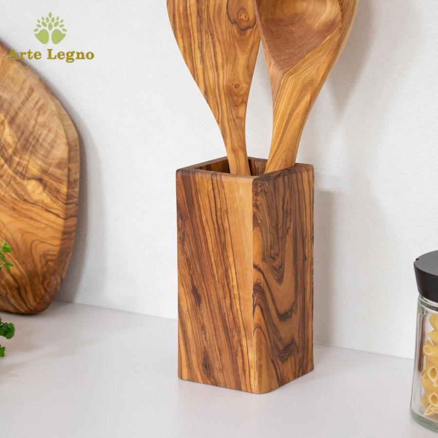 Arte Legno ＼2/15はポイント10倍／ キッチンツールスタンド スクエア