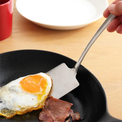 ＼12/5〜7はポイント10倍／ 一菱金属 すくいやすく返しやすいターナー ステンレス ターナー フライ返し ヘラ  キッチンツール ICHIBISHI 日本製 | 一菱金属 | 08