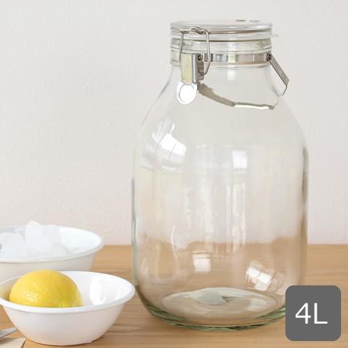 セラーメイト 取手付密封びん 4L 梅仕事 保存容器 保存瓶 果実酒 セラーメイト 取手付密封びん 4L 梅仕事 保存容器 保存瓶 果実酒