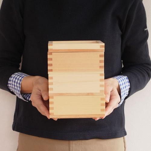 2/25はポイント10倍／ 重箱 おしゃれ 3段 セット (6cm×3) 14cm×14cm