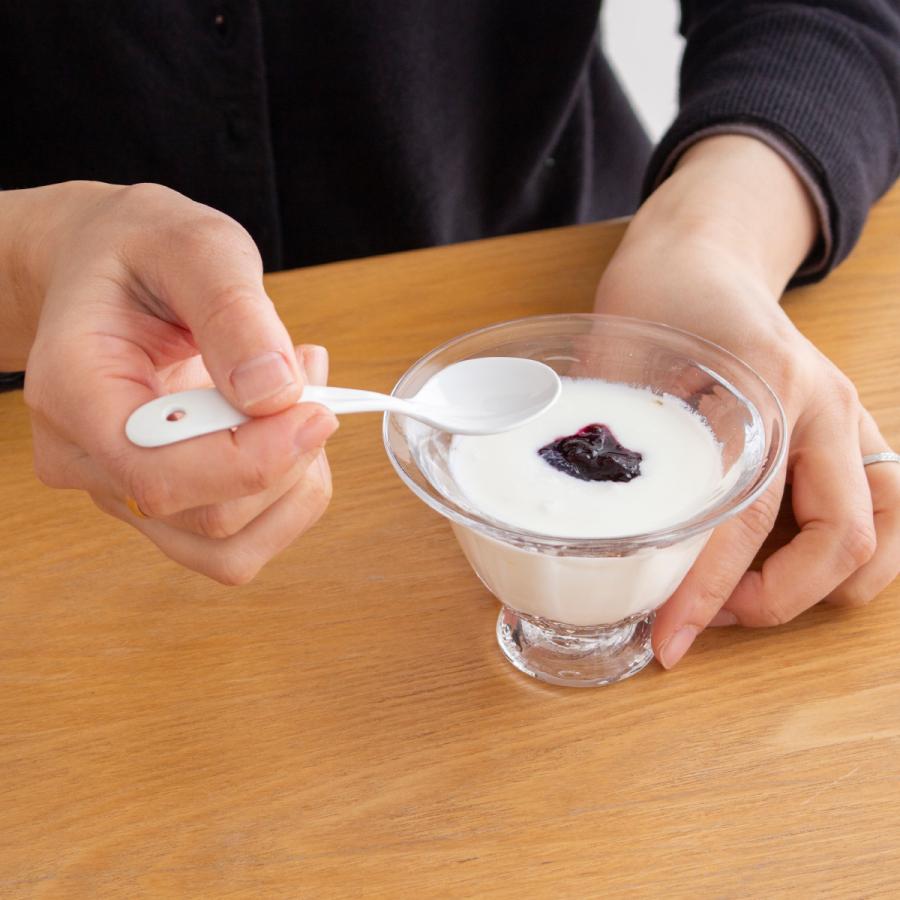 2/22はポイント10倍／ プチスプーン 琺瑯 ホーロー カトラリー Blanc