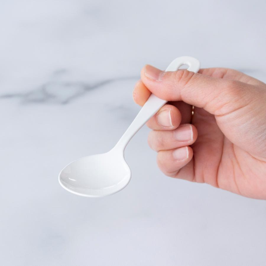 2/25はポイント10倍／ クリームスプーン 琺瑯 ホーロー カトラリー