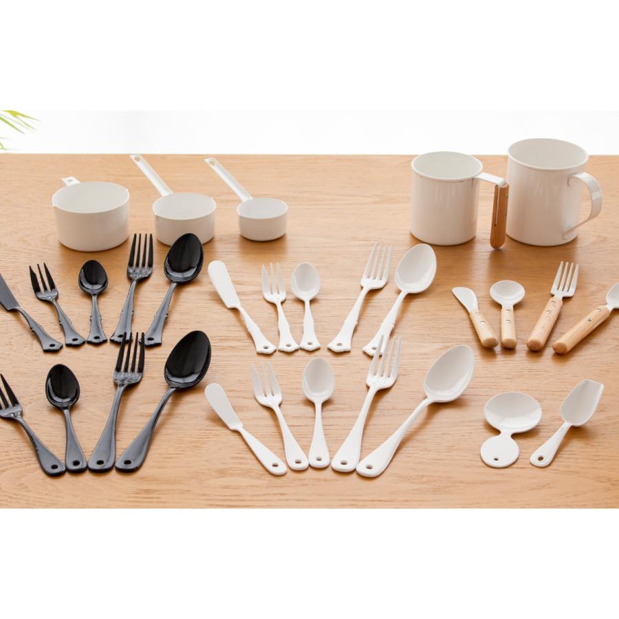 ティースプーン 琺瑯 ホーロー カトラリー Noir ノワール takakuwa