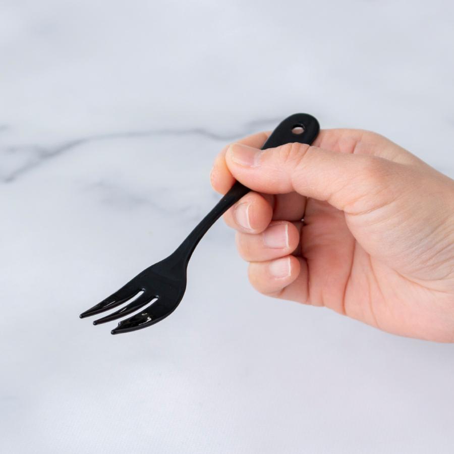 ケーキフォーク 琺瑯 ホーロー カトラリー Noir ノワール takakuwa