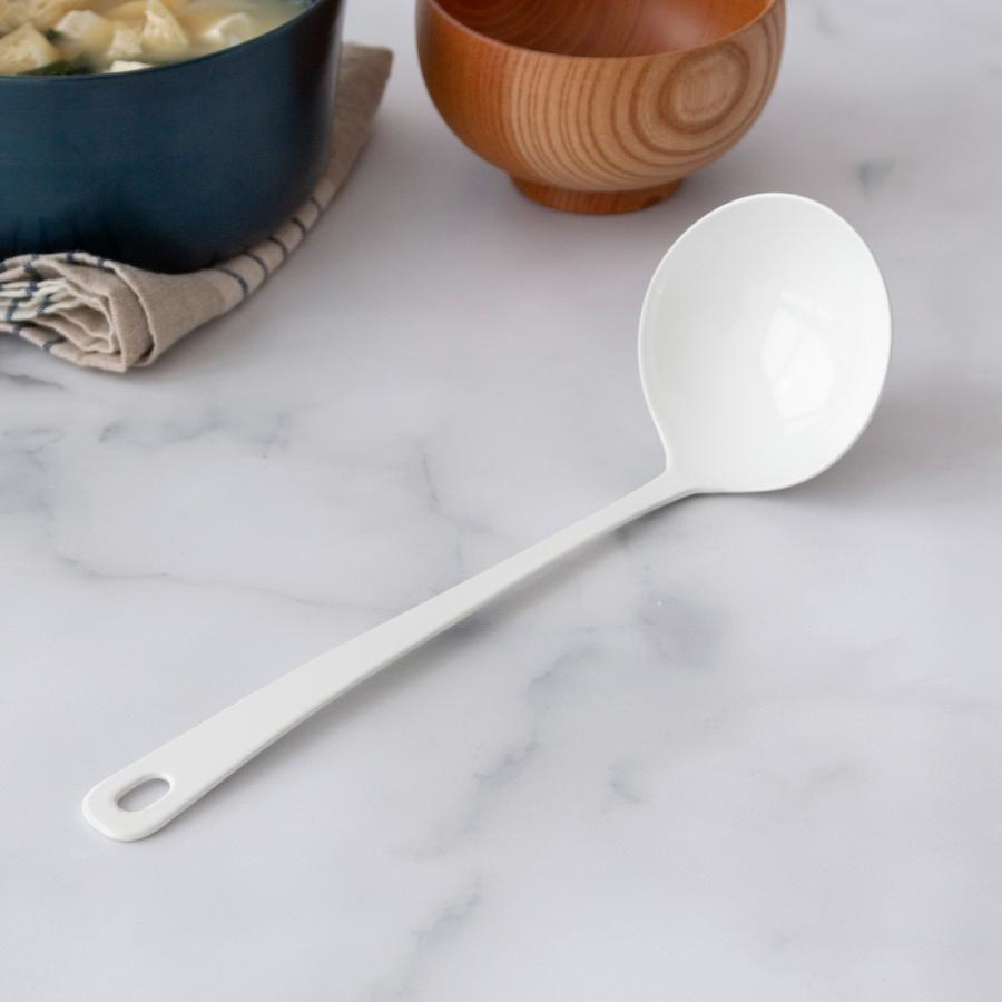 Blanc ブラン 高桑金属 琺瑯キッチンツール セット 深型レードル 琺瑯 ホーロー Blanc ブラン 高桑金属 白 ホワイト