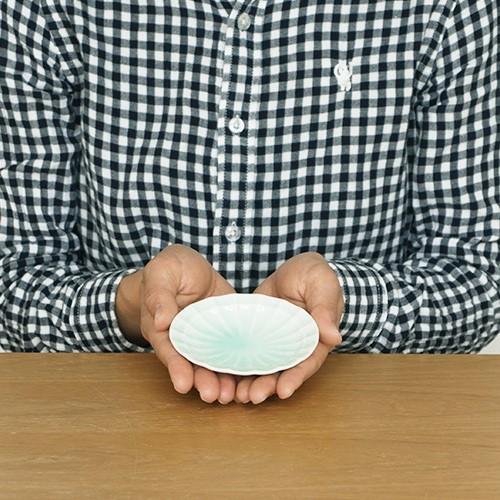 ミヤマ suzune すずね 手塩皿 薬味皿 緑青磁 miyama 小皿 豆皿 食器