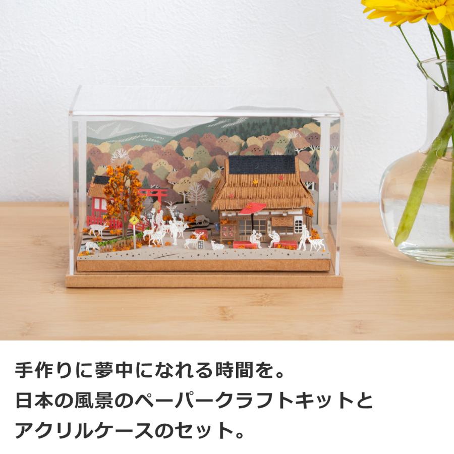 12/19〜22はポイント10倍／ ペーパークラフトキット アクリルケース