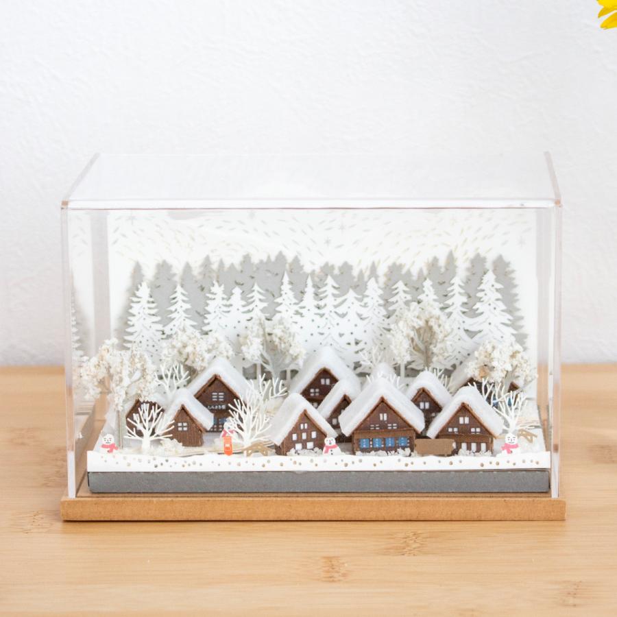 2/27-3/1はP10倍／ ペーパークラフトキット アクリルケース付き 日本の