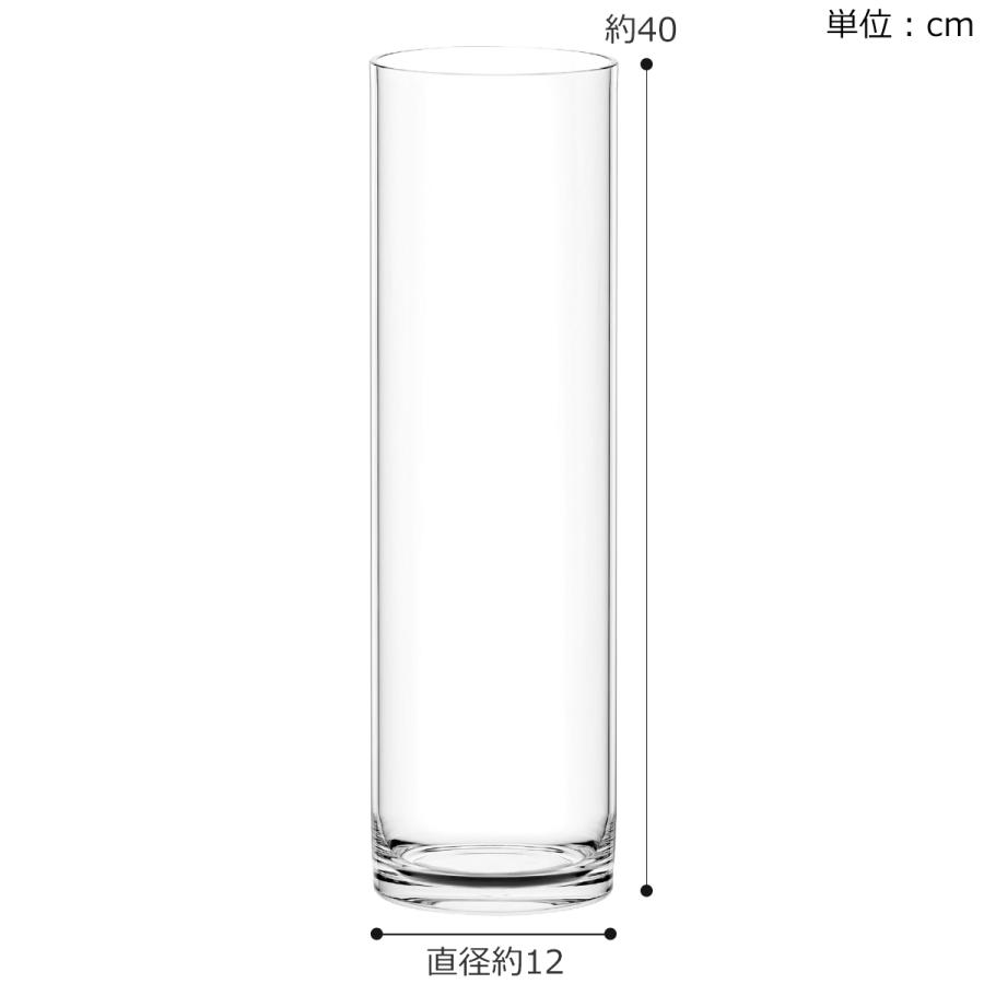 ＼6/5-7はポイント10倍／ 割れない花瓶 花瓶 大型 割れない 大きい フラワーベース 高さ40cm 直径12cm ポリカーボネート PC straight-R CLAY クレイ | Clay（フラワーベース） | 05
