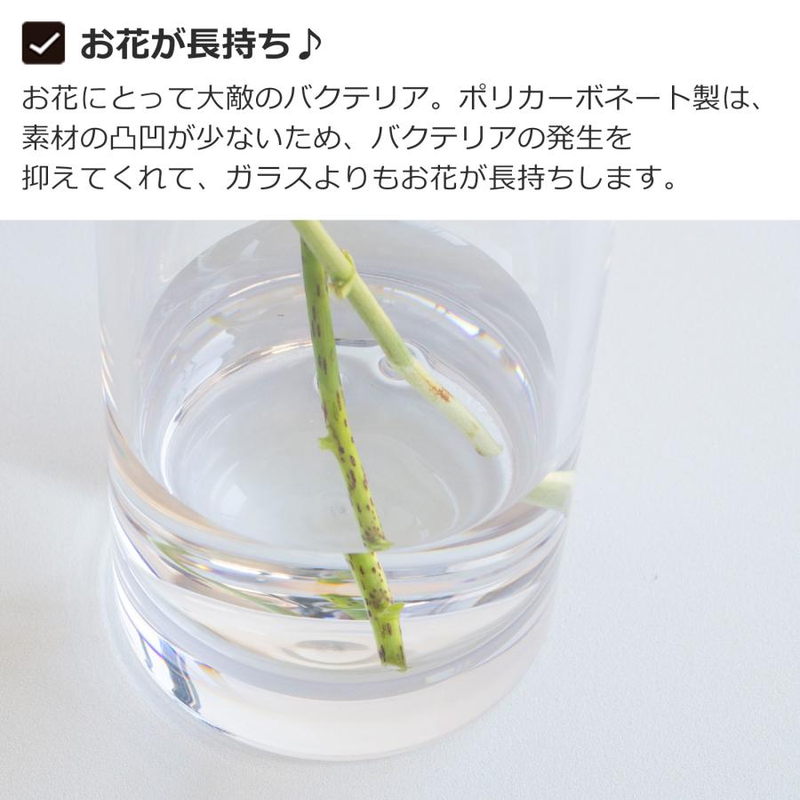 Clay（クレイ） ＼2/27-3/1はP10倍／ 割れない花瓶 ポリカーボネート