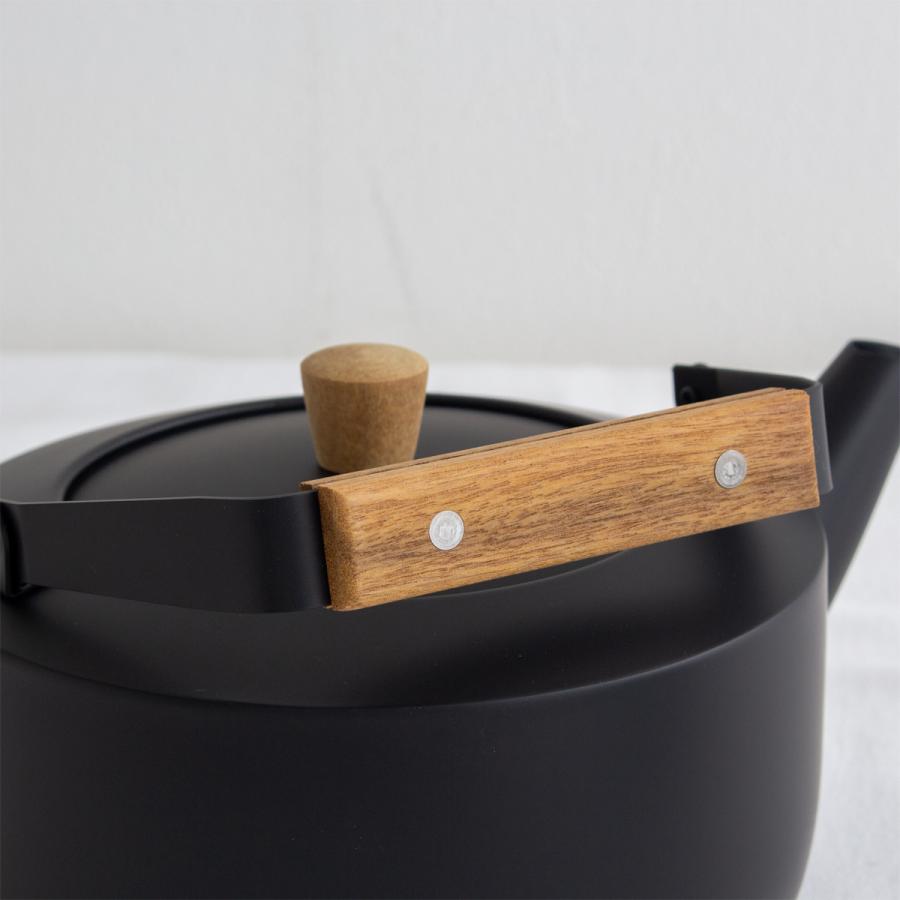 Miyaco（ミヤコ） 宮崎製作所 くろいろケトル 大 2L ガス火 IH対応