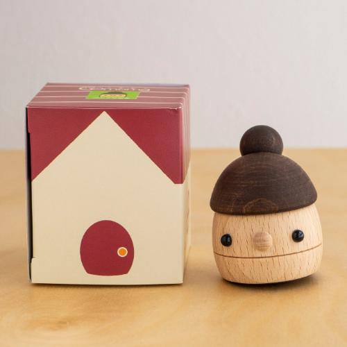 10/19はポイント10倍／ 木のおもちゃ 日本製 こまむぐ どんぐり