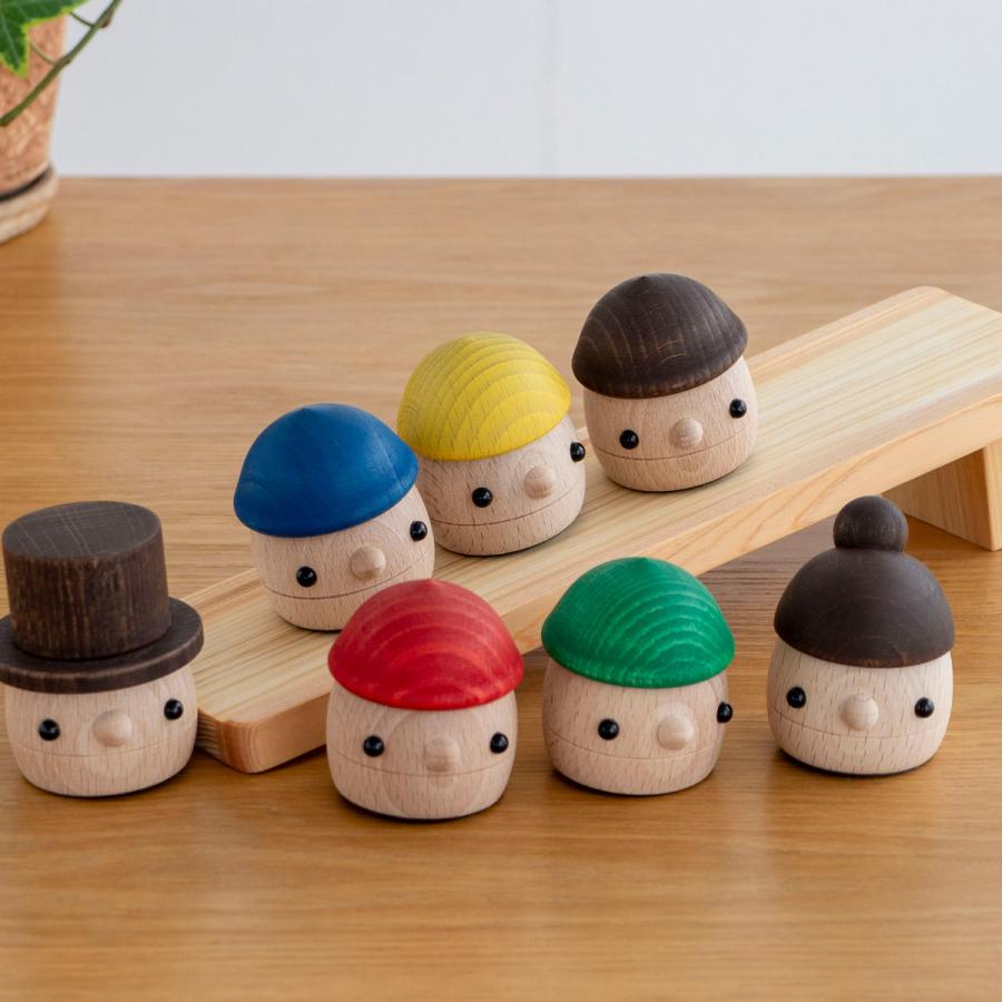 木のおもちゃ 日本製 こまむぐ どんぐりの坂 おもちゃ 知育玩具 木製
