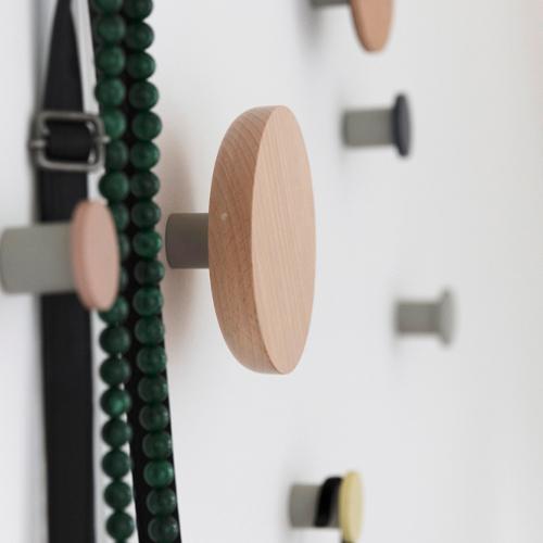 壁掛け フック ウォールフック M マーブル 大理石 ウォールハンガー 壁掛けハンガー 丸 壁掛け収納 収納 服 DESIGN BITE |  | 11