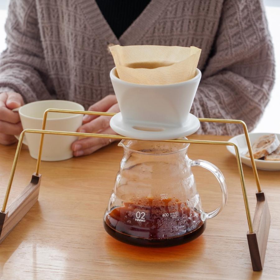 2/27-3/1はP10倍／ みはたや ドリップスタンド W ウォルナット 木製