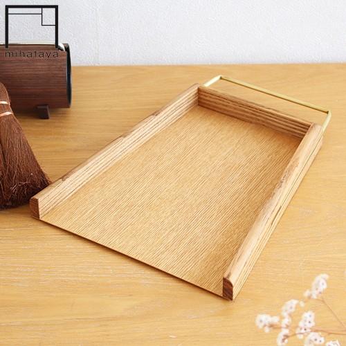 みはたや ちりとり 卓上 室内 小さい ミニ 塵取 ダストパン タモ 木製