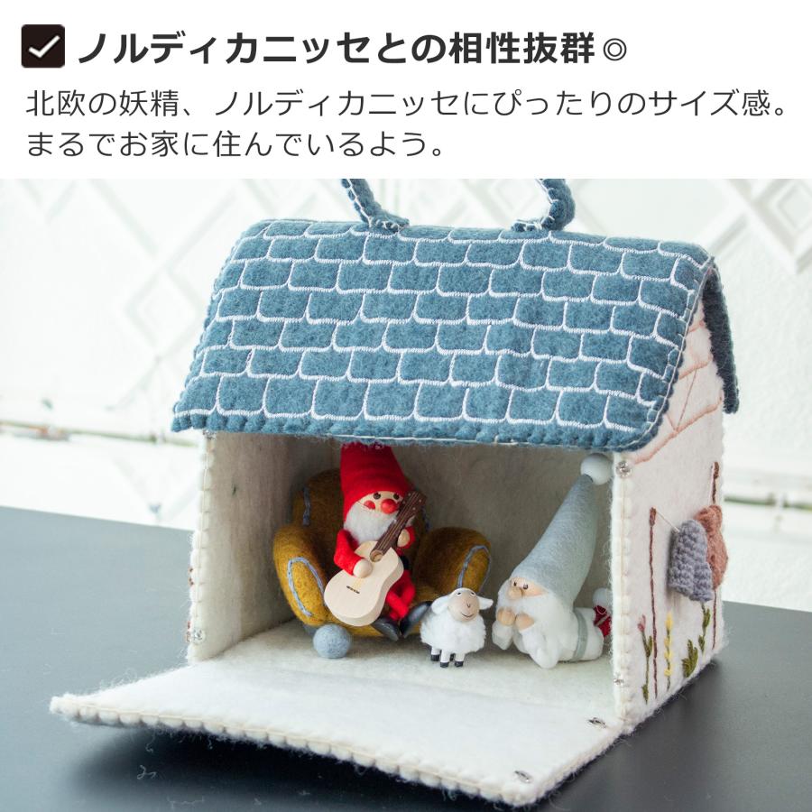 ミニチュア ドールハウス 青い屋根 家 ミニチュアハウス ミニチュア ドールハウス 青い屋根 家 ミニチュアハウス
