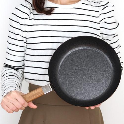 ambai（アンバイ） オムレツパン 24cm 鉄製 フライパン IH対応