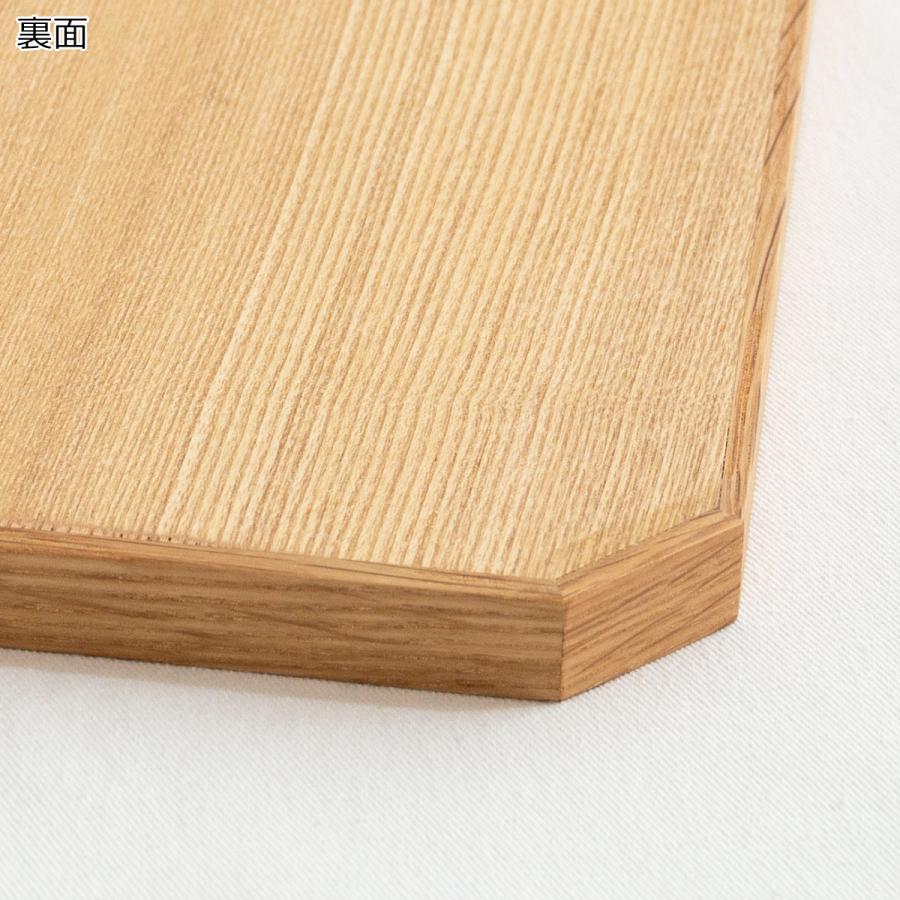 11/30・12/1はポイント10倍／ 松屋漆器店 白木塗タモ 11.0 隅切盆 約