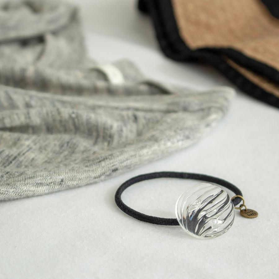 美品   デイジー ヘアゴム フラワー F252030 美品 GEORG JENSEN デイジー ヘアゴム フラワー F252030
