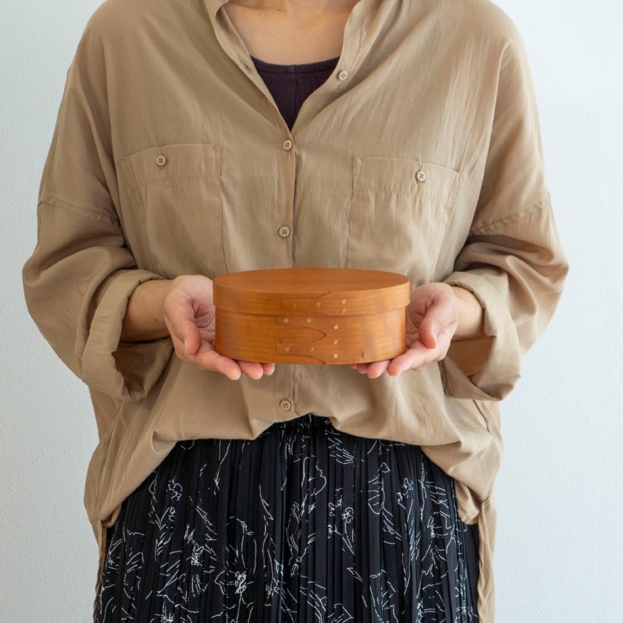 シェーカーボックス SS シェーカー オーバルボックス ナチュラル 木製 小物収納 収納ボックス AXCIS Homestead アクシス | AXCIS | 04
