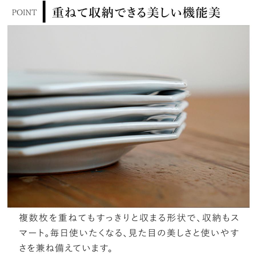 AXCIS（アクシス） Teno オクトゴナルプレート L お皿 おしゃれ 食器