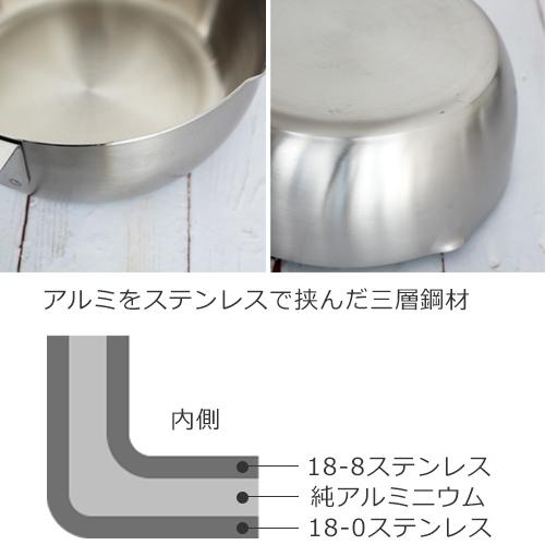 ambai 日本製 電磁調理器対応 雪平鍋 18cm ISK-52018 Amazon｜ambai 日本製 電磁調理器対応 雪平鍋 18cm ISK-52018