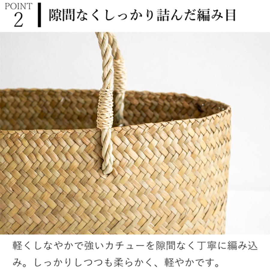 7/25・26はポイント10倍／ かごバッグ S サイアム カチュー 手編み