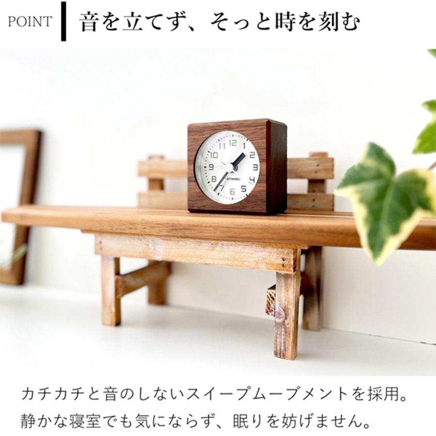 CUNE 木の置き時計 未使用！ CUNE 木の置き時計 ウサギ 家 CUNE