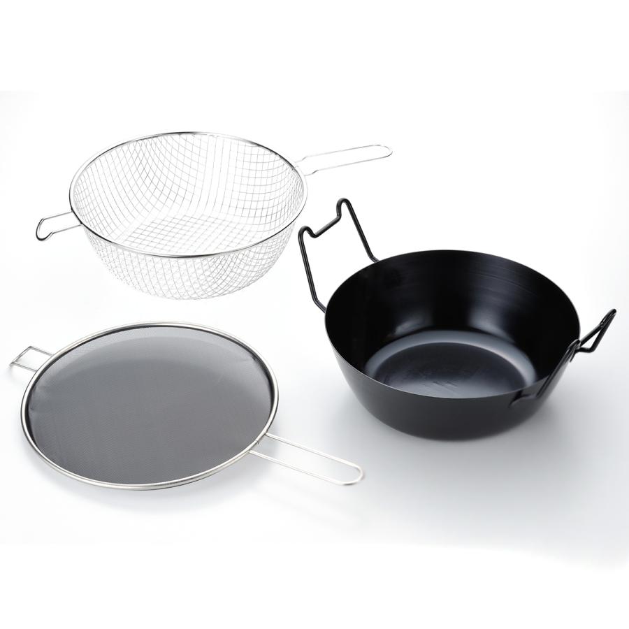 la base（ラバーゼ） ＼2/27-3/1はP10倍／ la base 揚げ鍋 セット 鉄