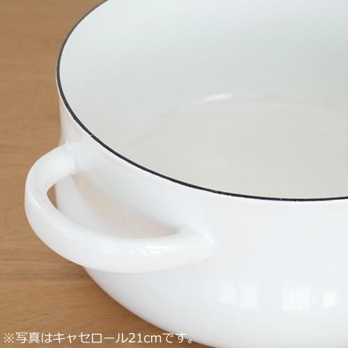 野田琺瑯 鍋 両手鍋 浅型 25cm ルーク LUKE キャセロール IH対応 野田琺瑯 鍋 両手鍋 浅型 25cm ルーク LUKE キャセロール IH対応