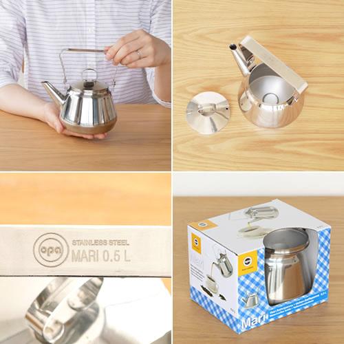 北欧ヴィンテージ　ステンレスケトル　やかん Amazon | [LISHAwanzhu] 北欧スタイル やかん ステンレス ケトル