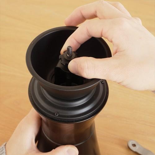 MokuNeji Mokuneji モクネジ 手動 コーヒーミル 木製 漆塗り × カリタ